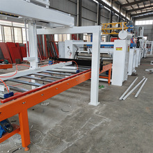 铝皮铝卷铝箔贴硅酸钙板复合机 PUR热熔胶片材卷材平贴机