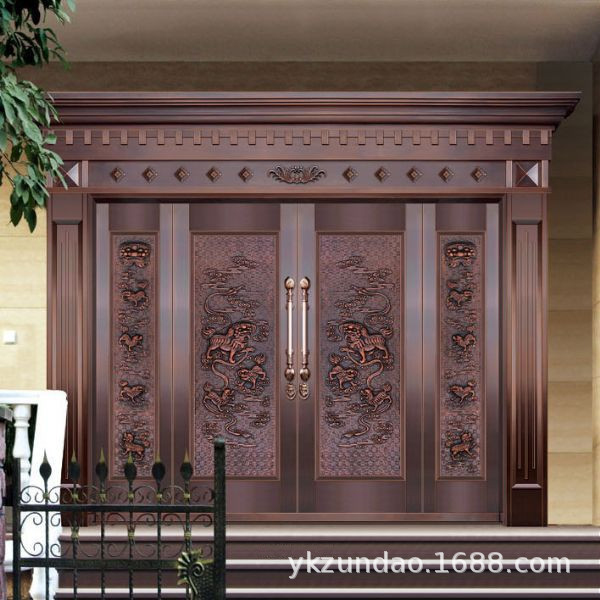 四开别墅铜门