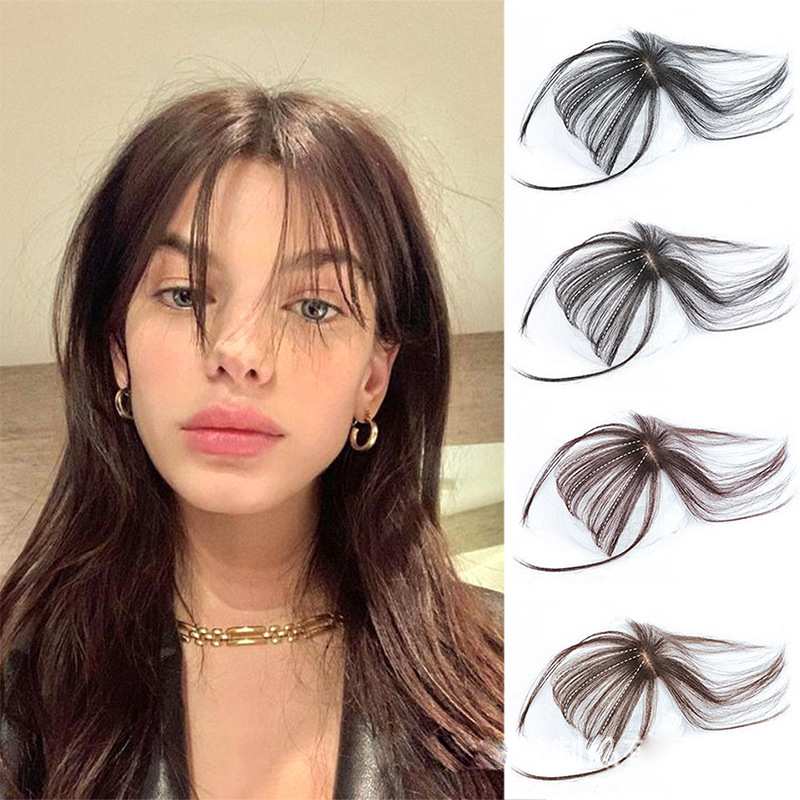 Wig Bangs for Women, Full Bangs, 3D Air Bangs, Natural Mini Lightweight Bangs, Wholesale from Manufacturer