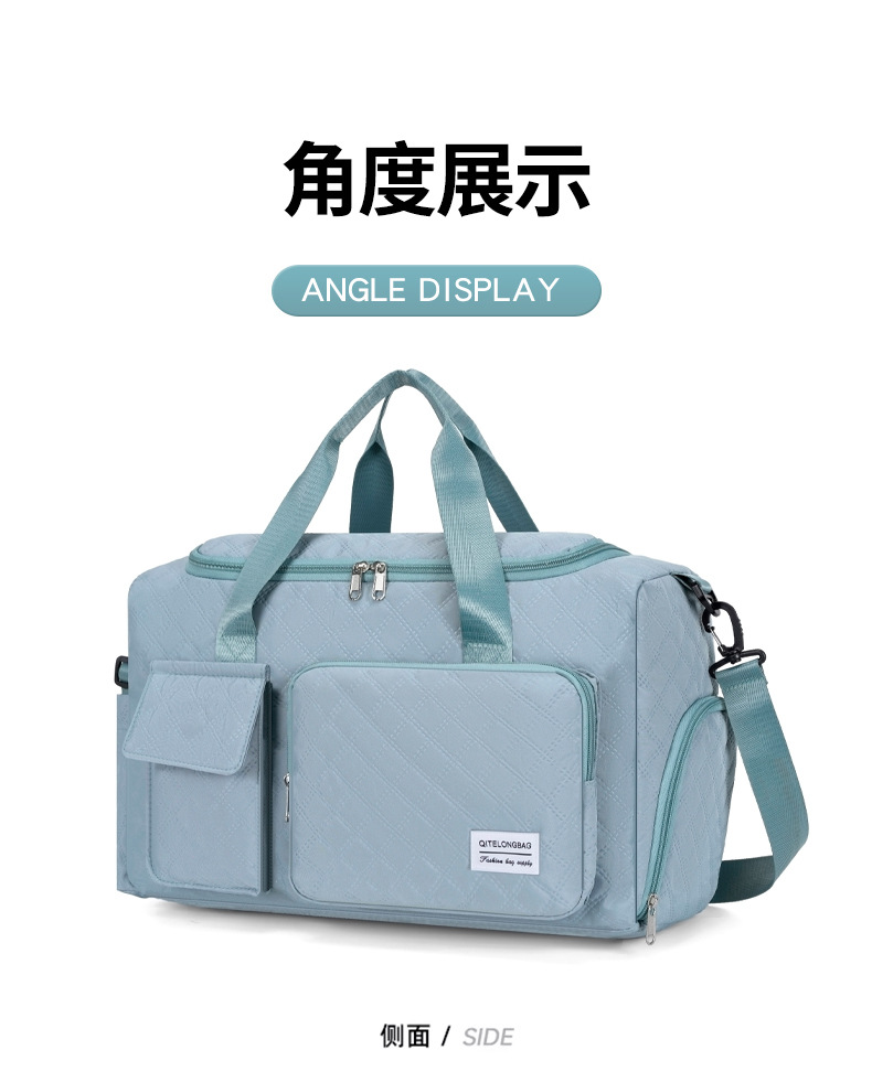 2026 New Style Fashion Outdoor Camping Multifunctional Large Capacity Portable Handheld Cross-Border Hot-Selling Washable Luggage Bag