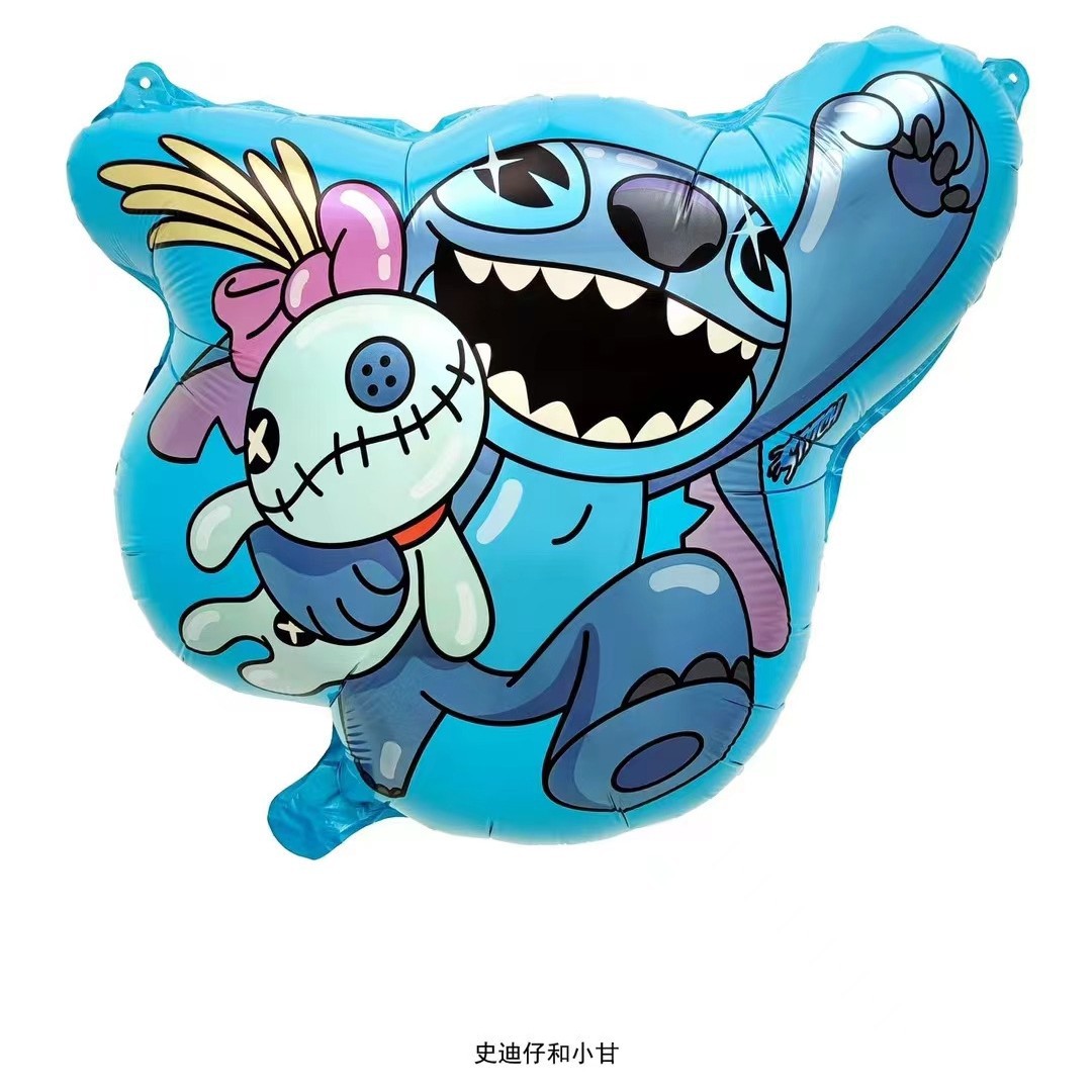 Dibujos animados nueva estrella bebé gran puntada DE LOS NIÑOS juguete globo cumpleaños fiesta decoración dibujos animados película de aluminio globo