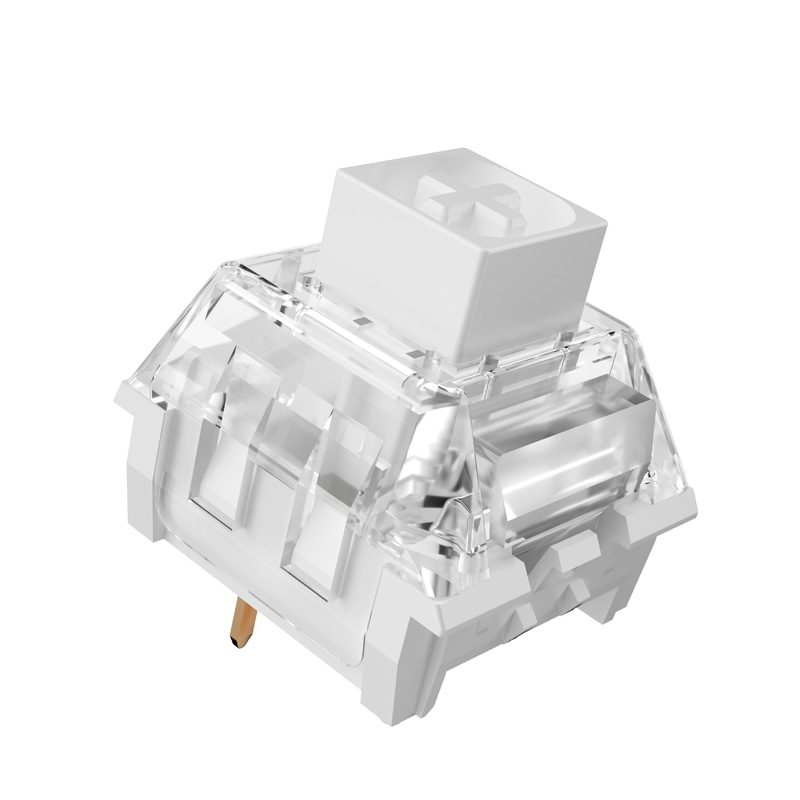 Kaihua BOX White Pro Series mechanical keyboard switches come with light guides for the back-to-school season, suitable for gaming and esports Kaihua BOX White Pro Series mechanical keyboard switches come with light guides for the back-to-school season, suitable for gaming and esports