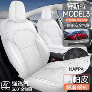 Specially Designed for Tesla's 25 New Model 3 Car Seat Cushions, Breathable Seat Covers and Seat Cushion Covers for All Seasons
