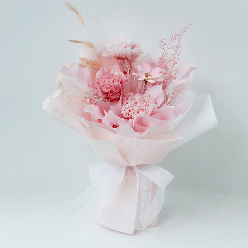 Día de la Madre amazónico flores secas flores verdaderas flores eternas flores de regalo bouquet de claveles bouquet