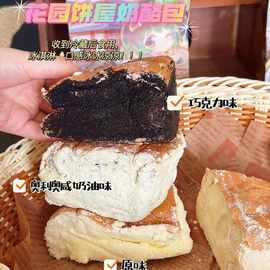 苏州花园饼屋奶酪包动物奶油爆浆夹心早餐蛋糕原味乳酪欧包软面包