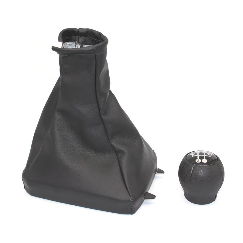 Suitable for Opel Astra G Zafira A gear shift knob handbrake cover cabin accessories black cross-border