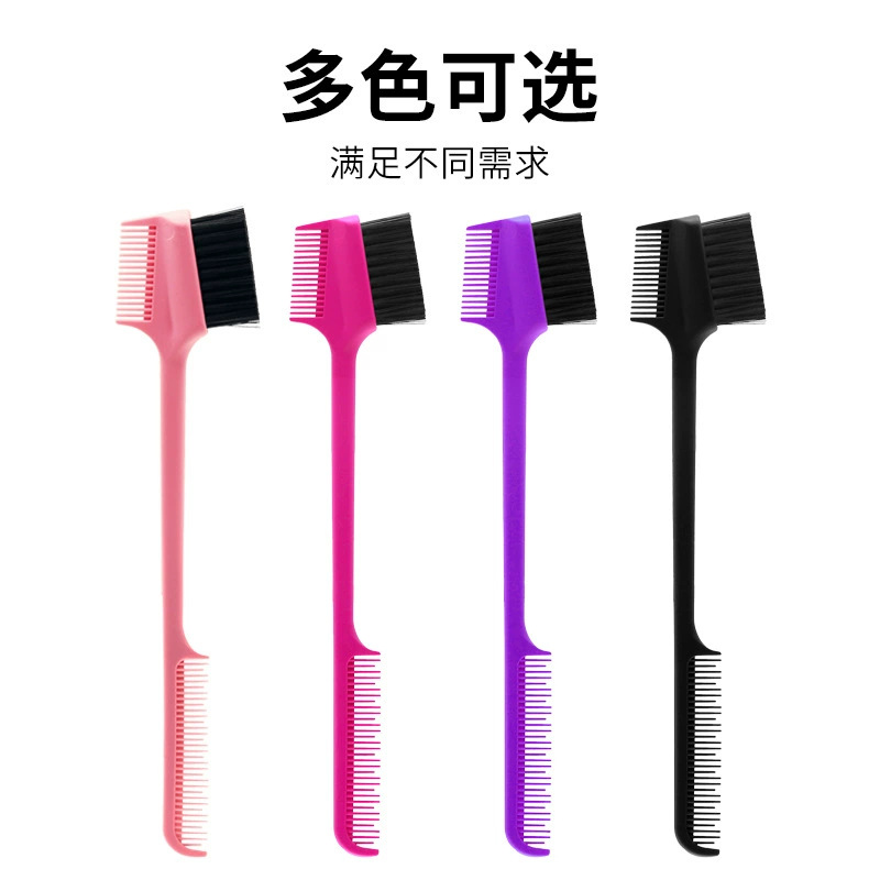 Foreign trade cross-border hot eyebrow brush double-head eyebrow brush modification hair comb styling makeup tools batch found