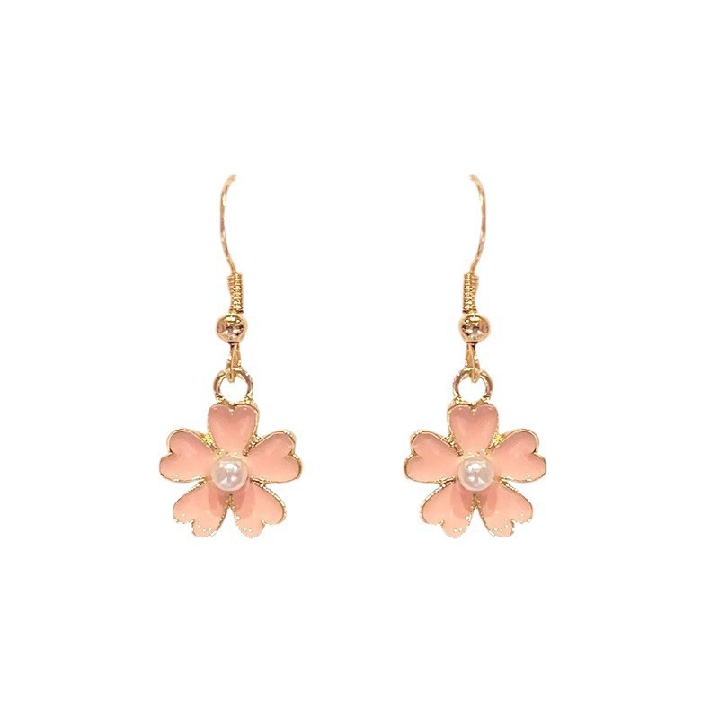 Pendientes de perlas, pendientes de estilo caliente, lujo ligero, pendientes simples de celebridades de Internet, accesorios de Yiwu, venta al por mayor