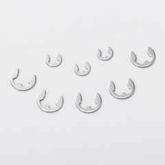 Aozhan Aofeng GB896-86 open retaining ring 304 stainless steel card yellow retaining ring spring opening E type e type 2-15