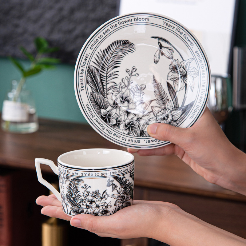 Juego de tazas de café de regalo de inauguración de la casa al estilo de Melbourne, caja de regalo, taza, regalo de la empresa, taza de regalo