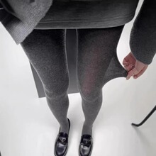 秋冬新款女打底裤棉袜连裤袜冬季竖纹打底袜东大门性感纯色袜子