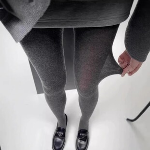 New Autumn and Winter Women's Leggings, Cotton Socks, Pantyhose, Winter Vertical Pattern Leggings, Dongdaemun Sexy Pure Color Socks