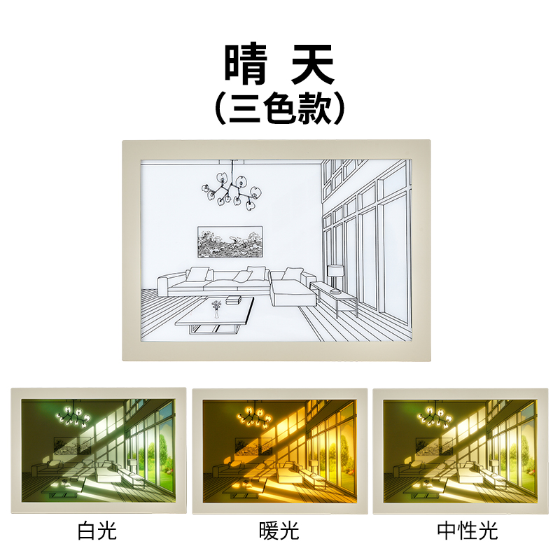 [Ventas directas de fábrica de suministro transfronterizo] LED, luz de noche de pintura, regalo de cumpleaños [con certificación CE, FCC]