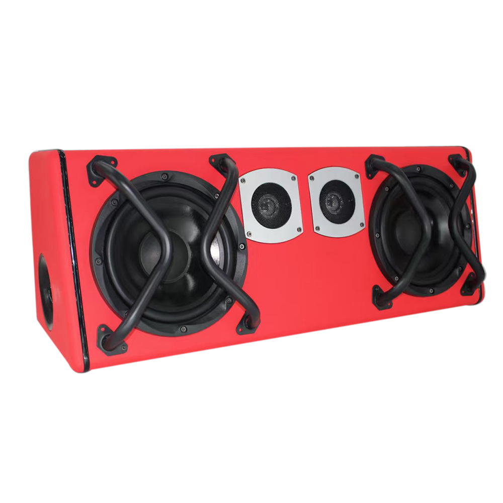 Car Subwoofer High-Power Professional Modified Active Trunk-Mounted 10inch Car Audio System with Dual 10-Inch Speakers