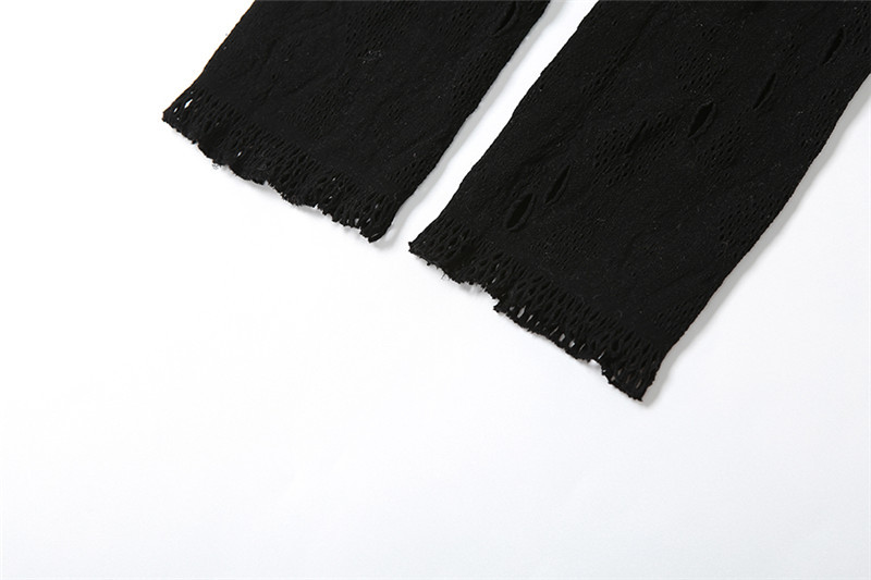 Feng – combinaison Sexy pour femmes, nouvelle collection automne 2024, ajourée, tricotée, fleur, crochet, taille haute, serrée_voghion.com