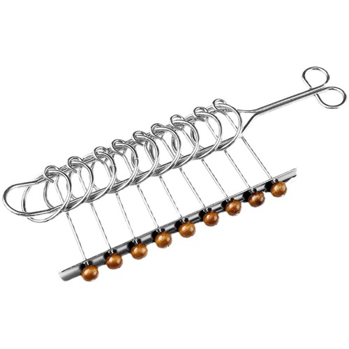 Nine-chain unlocking educational toy metal 8-piece set Nine-chain Kongming lock Luban lock children's nostalgic puzzle