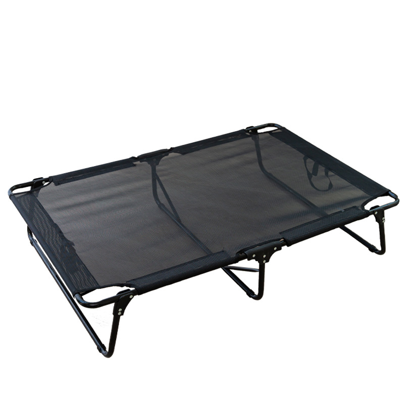 Cama de campamento para mascotas sin instalación perro cama fresca marco de hierro malla cama colgante a prueba de humedad transpirable cama sólida nido para mascotas