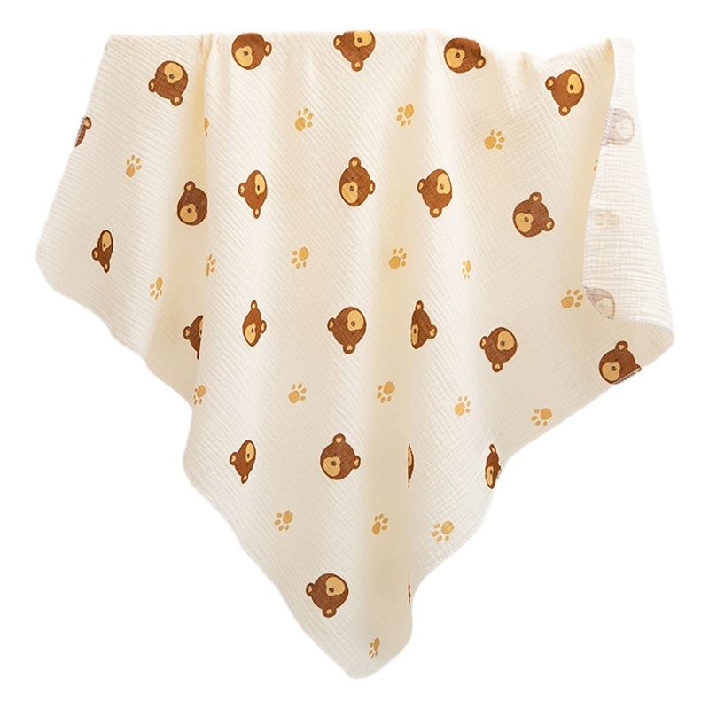 Một loại t&uacute;i đơn cho b&eacute; vải crepe cotton nguy&ecirc;n chất bọc chăn b&ocirc;ng sơ sinh m&ugrave;a xu&acirc;n v&agrave; m&ugrave;a thu m&ugrave;a h&egrave; loại mỏng quấn khăn ph&ograve;ng sinh