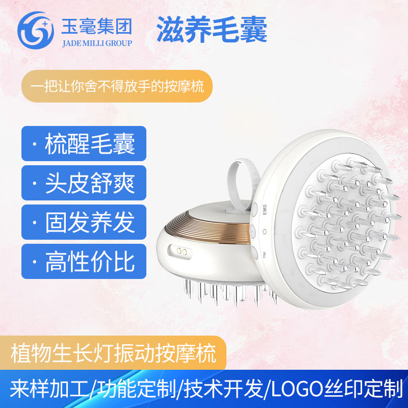 Amazon Multifunctional Scalp Meridian Massager Electric Head Massager Home Automatic Vibration Massage Comb