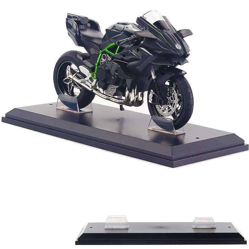 Modelo de motocicleta de aleación 1:12, motocicleta Chuanqi, simulación de amortiguador, dirección, coche de juguete para niños, caja ciega transfronteriza, dropshipping