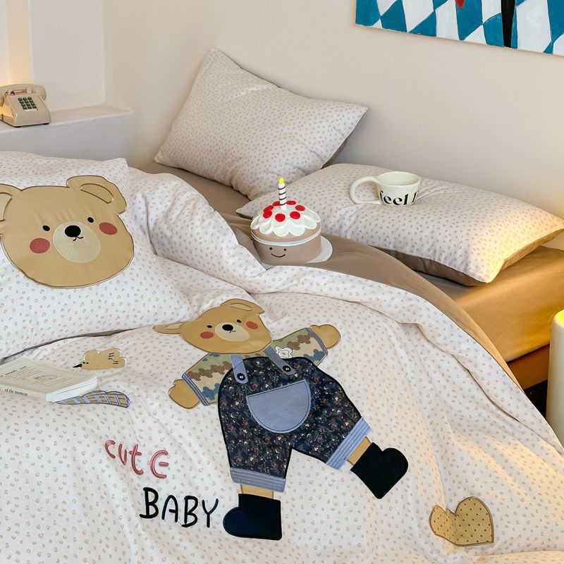 A-KBLK-더블 레이어 원사-데님 쿨 베어