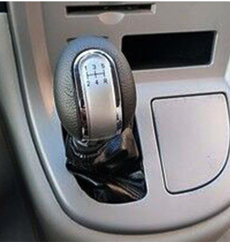 Car Modified Gear Head with Gear Lever, Manual Gear Head, Hand Gear Ball, Perforated Breathable Gear Head