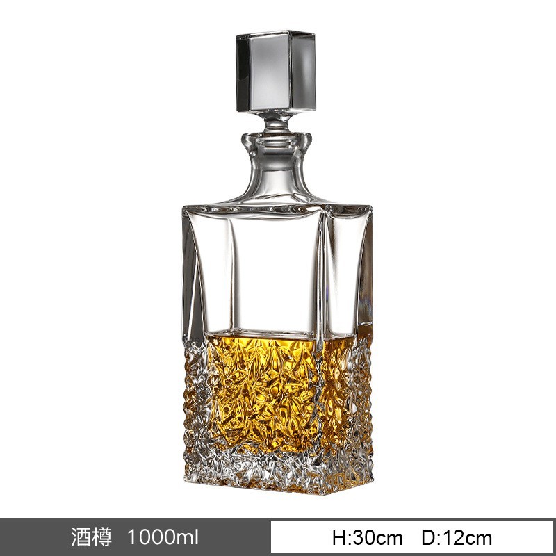 Taza de cristal de importación checa taza de whisky de alta gama ligeramente lujoso barril de vino doméstico taza de vino al por mayor personalizada image 15