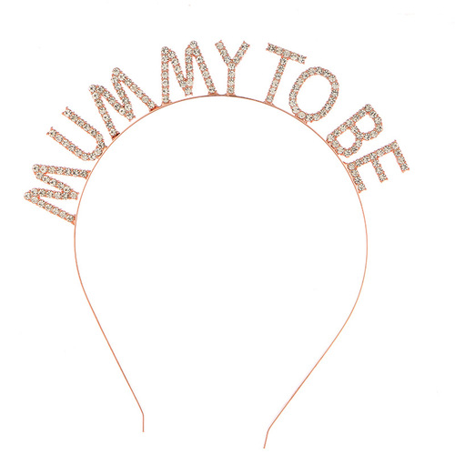 New mummy to be headband, expectant mother MOMMY headband, baby shower party hair accessories