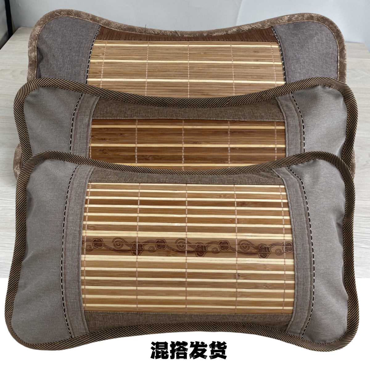 탄화베개(대나무잎을 채운 것)