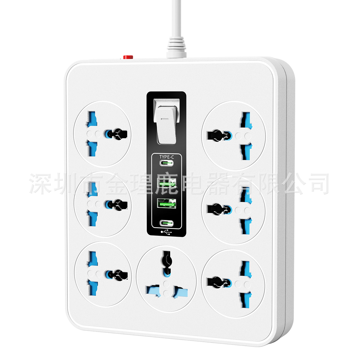 马来西亚印尼埃及迪拜认证插座USB电源插排泰国墨西哥伊朗接线板