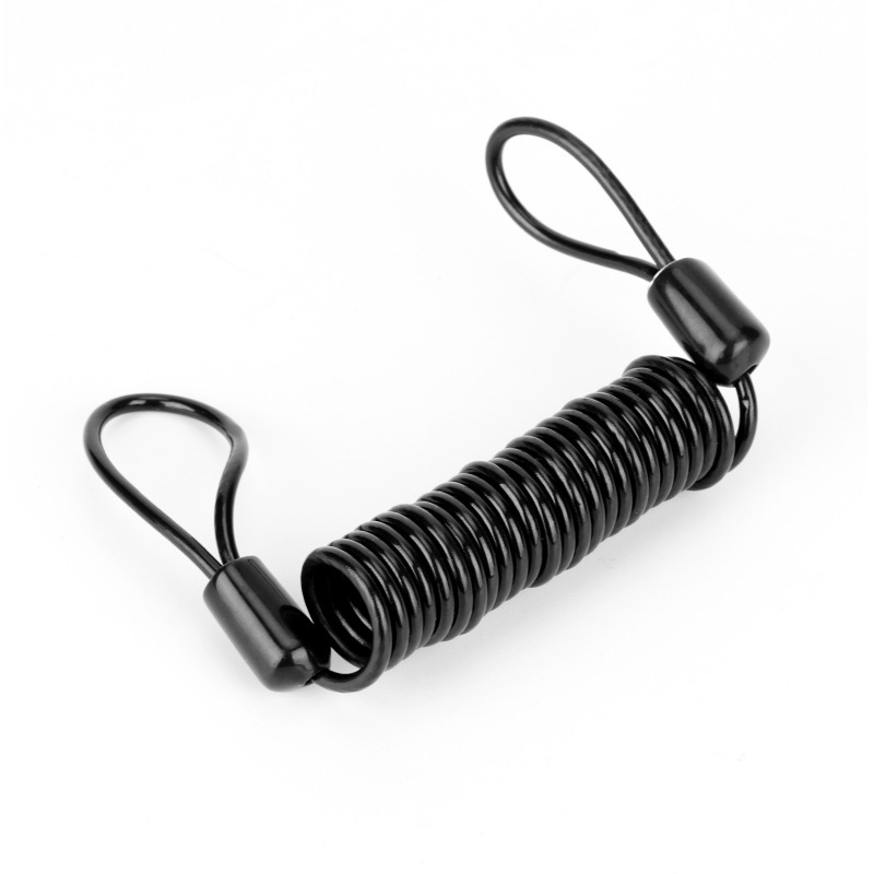 Kerékpár hordozható emlékeztető motorkerékpár sisak lopásgátló tavaszi utazási drótkötél lovaglás kiegészítők_voghion.com