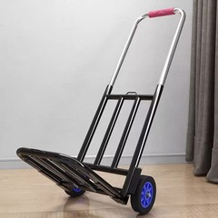 家庭用折りたたみトロリー、輸送トレーラー、ショッピング、食料品の買い物、エクスプレスポータブルトロリー、荷物の小型トロリー