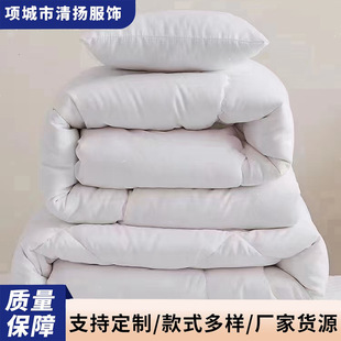 Inpatient Autumn and Winter Warm Cotton Bedding School Hotel Nursing Single Bed Silk Cotton Mattress Shelter Cotton Tire