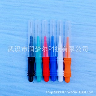 in stock cross-border interdental brush tooth gap cleaning brush toothpick brush interdental brush gap brush