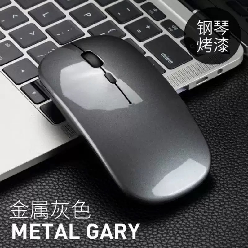 Fábrica personalizada ratón Bluetooth inalámbrico 2.4G recargable ligero ultradelgado accesorios portátiles de computadora luminosa Bluetooth image 12