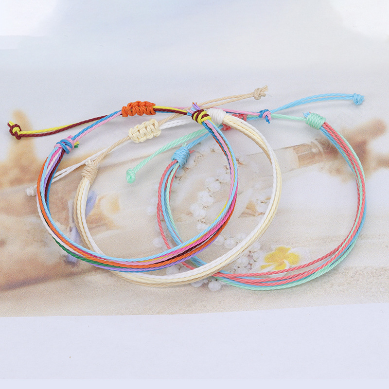 Cute U Shape rope Knitting Unisex Bracelets 1 Piece