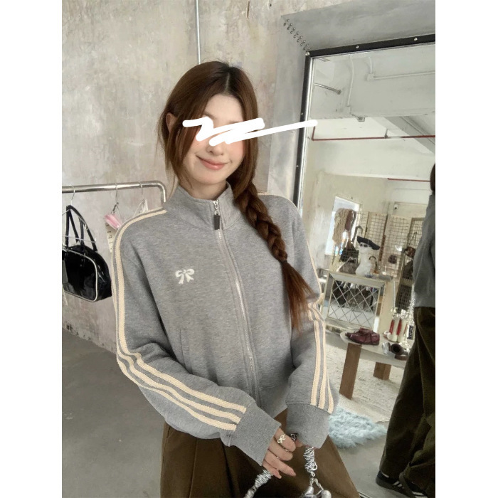 短款棒球服外套女2025秋冬新款小个子爆款休闲百搭夹克开衫上衣潮|undefined