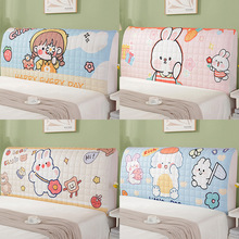 新款夹棉防撞全包床头套罩软包遮丑通用床头罩木床靠背套防尘