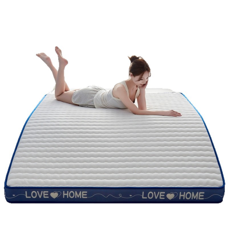 2025 Knitted Cotton Latex Memory Foam Mattress Love Series Adult Model Three-Dimensional Bed Pad Anti-Mite and Breathable