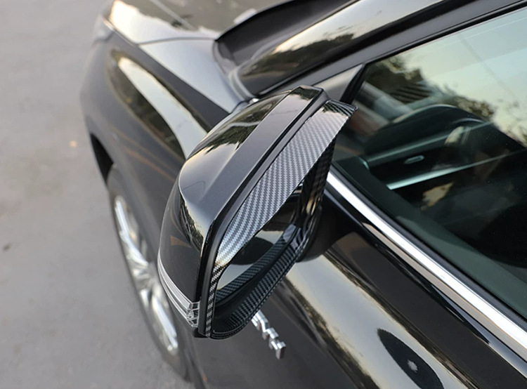 Suitable for Toyota 26 Models Rav4 Wildlander Rearview Mirror Rain Shield Modification Abs Patch Rearview Mirror Rain Eyebrow