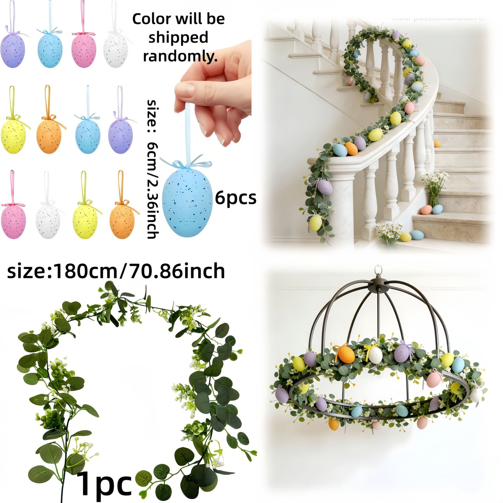 Simulación transfronteriza de vid de dinero hojas de eucalipto hojas de eucalipto vid de boda simulación decoración de mesa verde