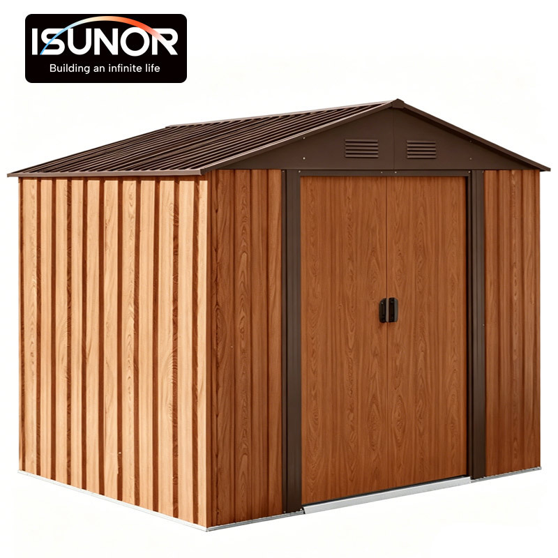 Waterproof and Sun-Resistant Storage, Custom-Made Metal Garage, Storage Tool Room, Outdoor Warehouse for Yard Use, and Miscellaneous Item Storage Waterproof and Sun-Resistant Storage, Custom-Made Metal Garage, Storage Tool Room, Outdoor Warehouse for Yard Use, and Miscellaneous Item Storage