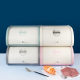 Nordic Style Flip Bread Box Baking Storage Box Mask Fitting Box Wrought Iron Cosmetics Storage Certificate Storage Box