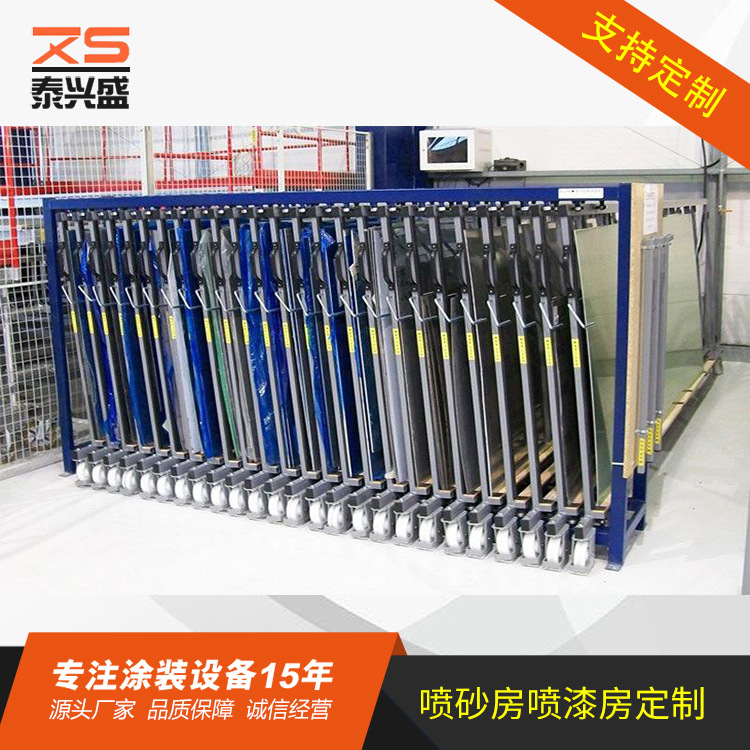 立式抽屉式货架重型钢板立式抽屉式存放架移动货架板材货架抽拉