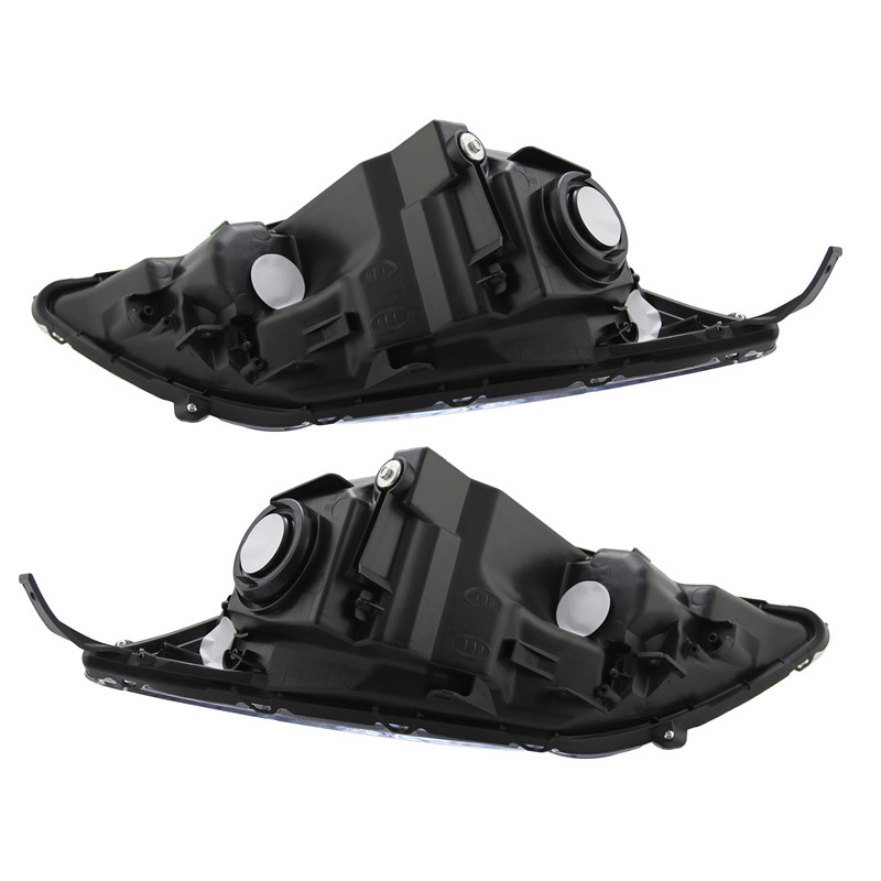 Adecuado para Honda CR-V original estándar americano faro 2007-2011 negro semi-montaje faro