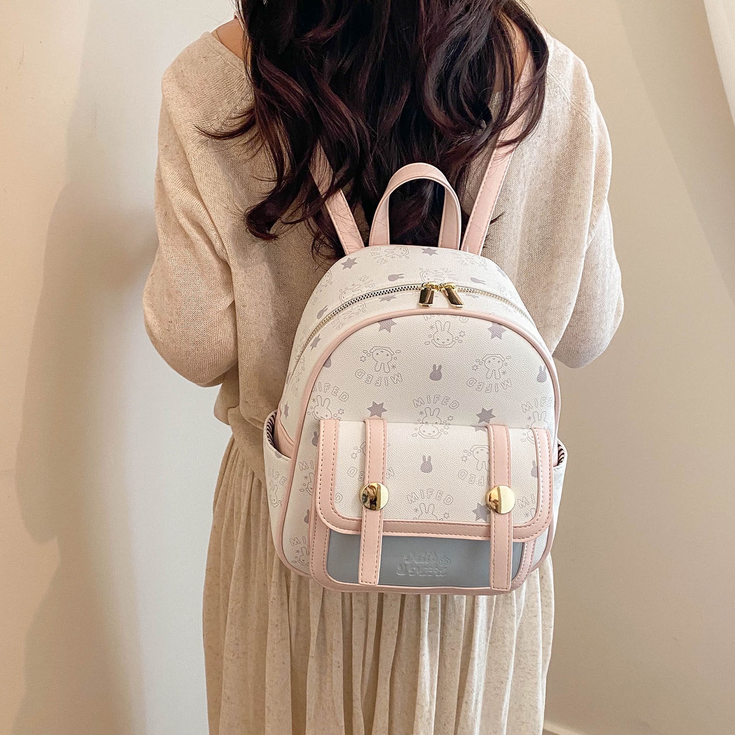 Bolsa de hombro de estilo de moda casual de verano de hombro de la universidad para viajar bolsas de estudiantes nuevas 2026