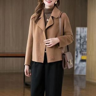Chanel Style Woolen Coat Women's 2025 Autumn and Winter New Fashion All-match Woolen Short Coat Small Coat