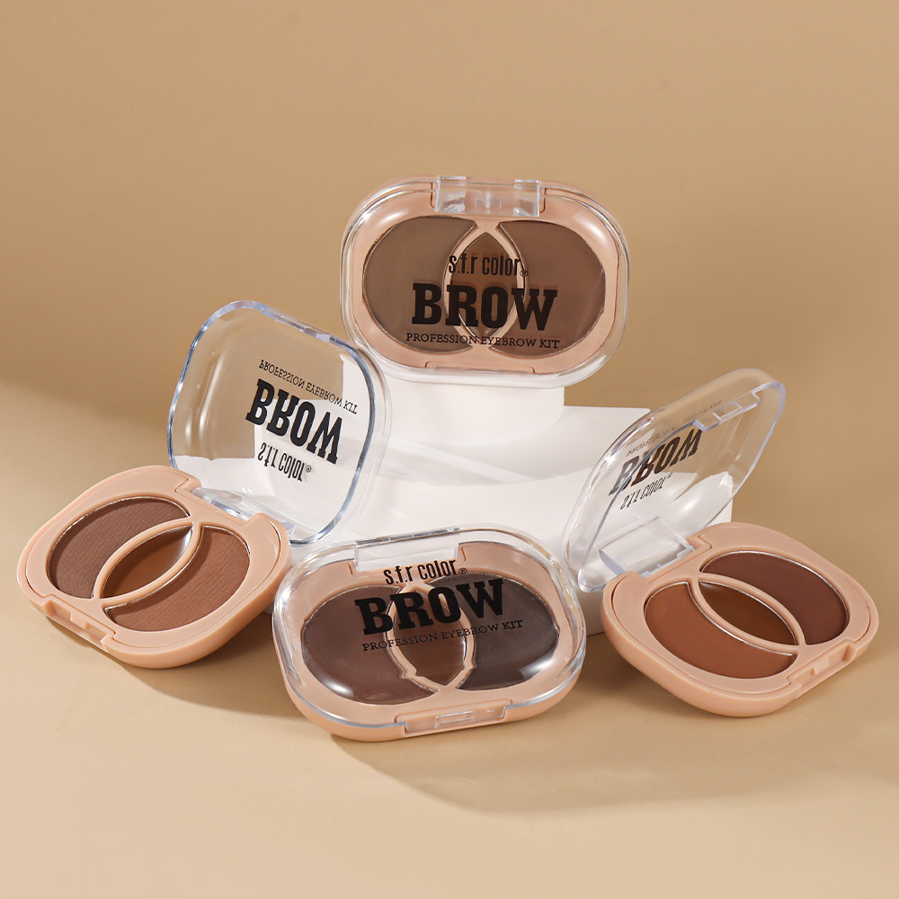 EYEBROW s.f.r color transfronterizo exclusivo nuevo producto de venta caliente sensación de niebla tridimensional natural crema de cejas de polvo de cejas de tres colores image 4