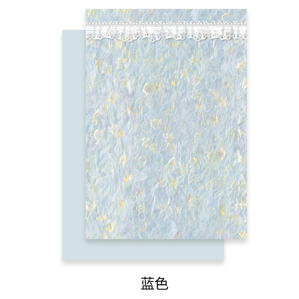 Siete colores cordier de encaje brillante material de papel de embalaje de flores de flores de papel de embalaje de flores DIY