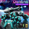[green] 6-wheel stunt water bomb tank vehicle-handle remote control